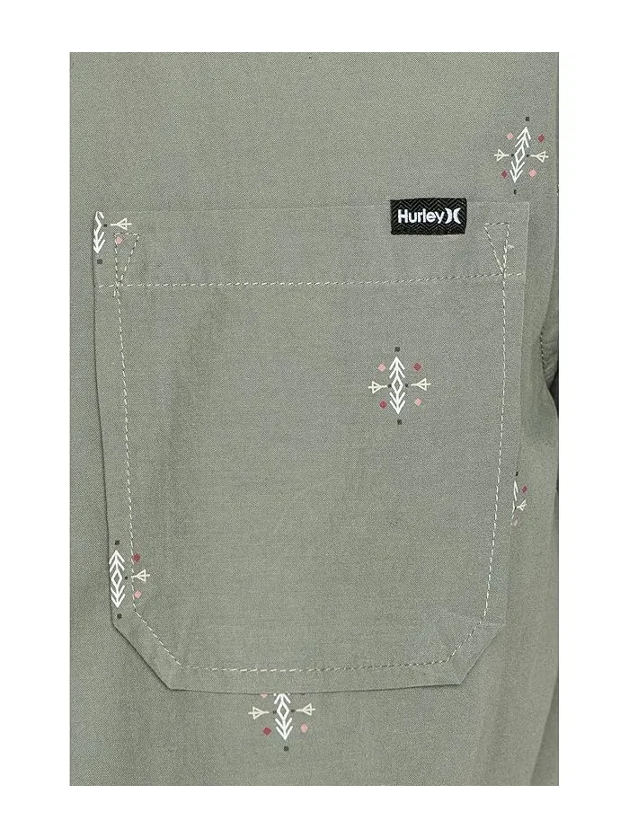 Рубашка Aero Short Sleeve Hurley — изображение 5 из 5, белый