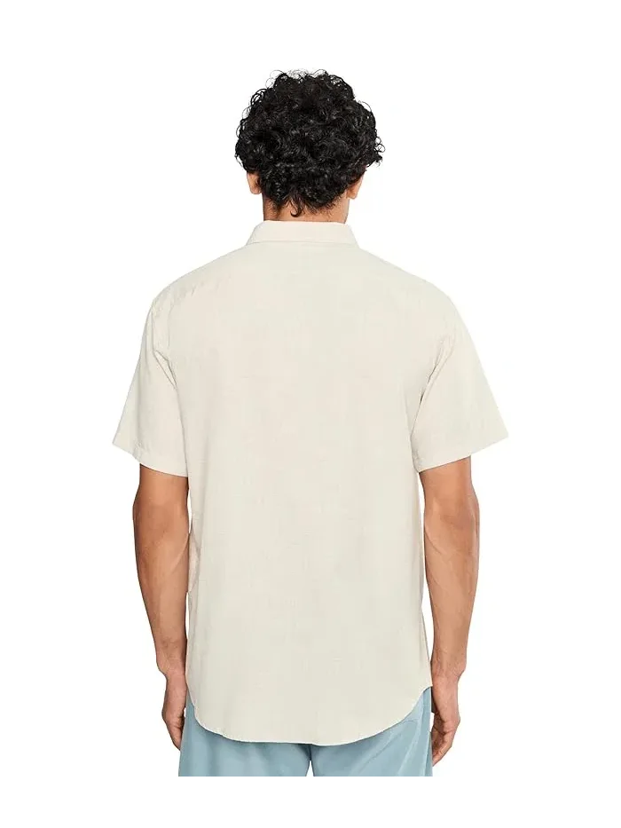 Рубашка повседневная с коротким рукавом All Day Billabong — изображение 4 из 5, хаки