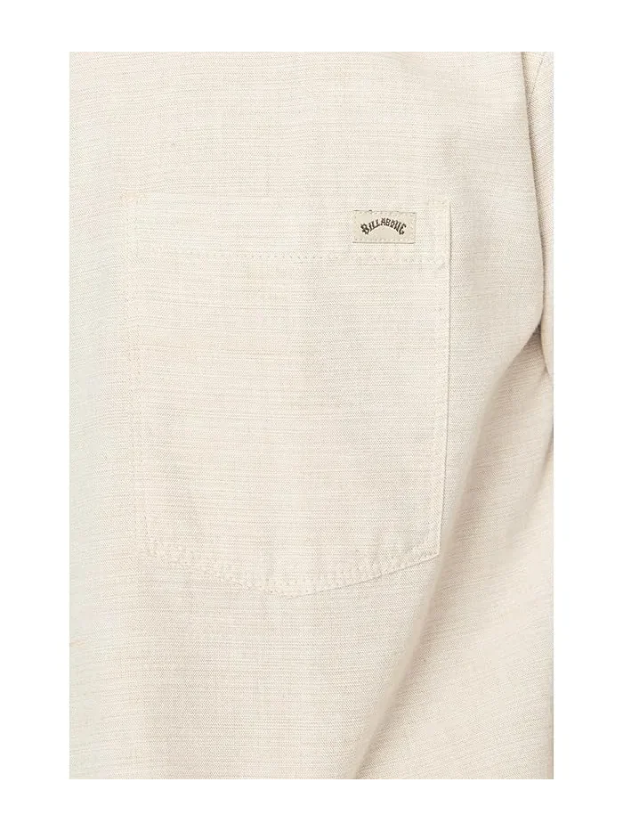 Рубашка повседневная с коротким рукавом All Day Billabong — изображение 5 из 5, хаки