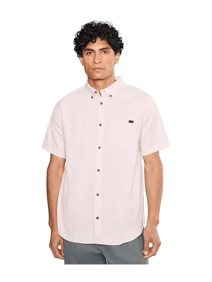 Рубашка с коротким рукавом All Day Billabong — изображение 1 из 5, розовый