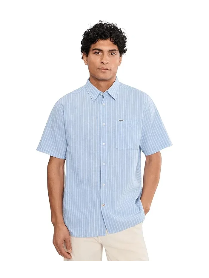 Рубашка поло Nelson Summer Fit Barbour — изображение 1 из 5, синий