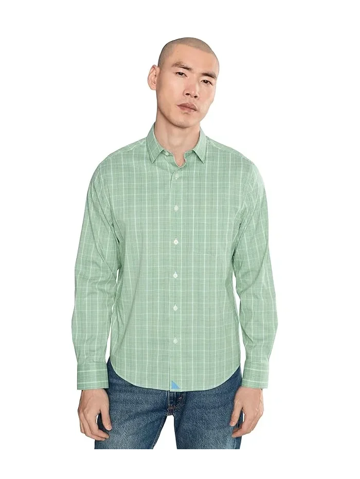 Рубашка Long Sleeve CottonTek Claremont UNTUCKit — зеленый