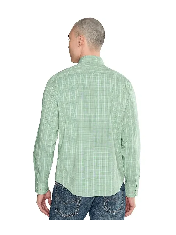 Рубашка Long Sleeve CottonTek Claremont UNTUCKit — изображение 4 из 5, зеленый