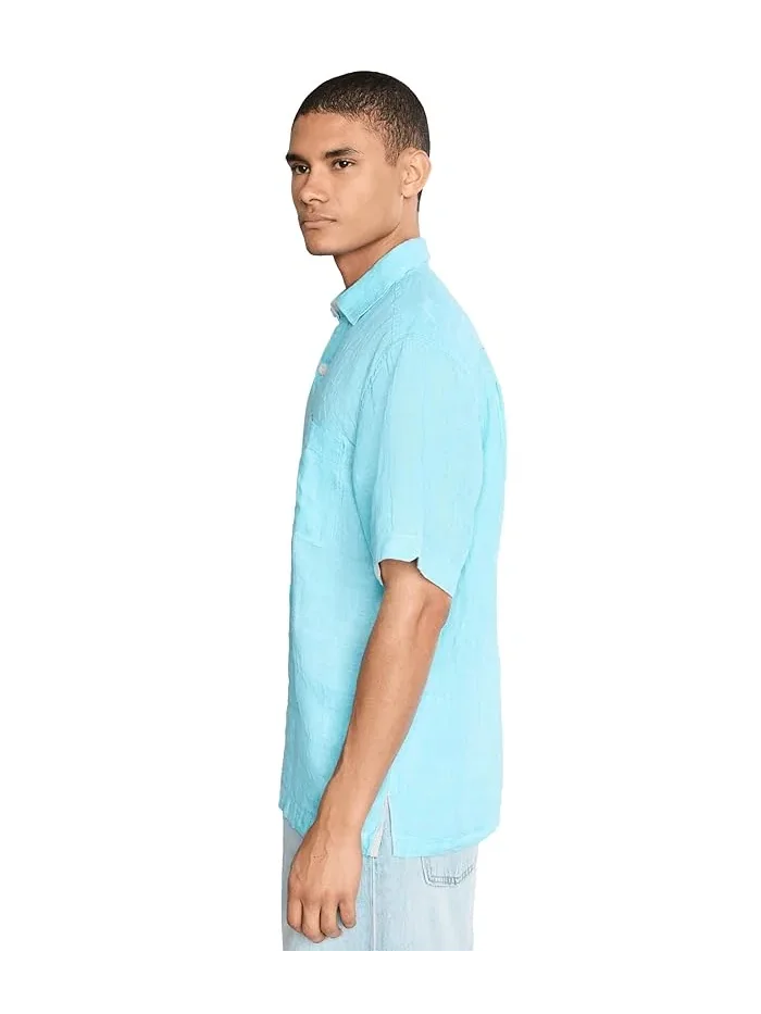 Рубашка с коротким рукавом Paradise Breezer Tommy Bahama — изображение 3 из 5, синий