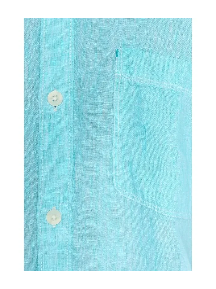 Рубашка с коротким рукавом Paradise Breezer Tommy Bahama — изображение 5 из 5, синий