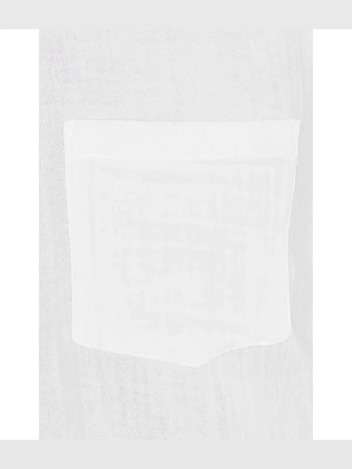 Рубашка Cloud Gauze Long Sleeve L.L.Bean — изображение 5 из 5, белый