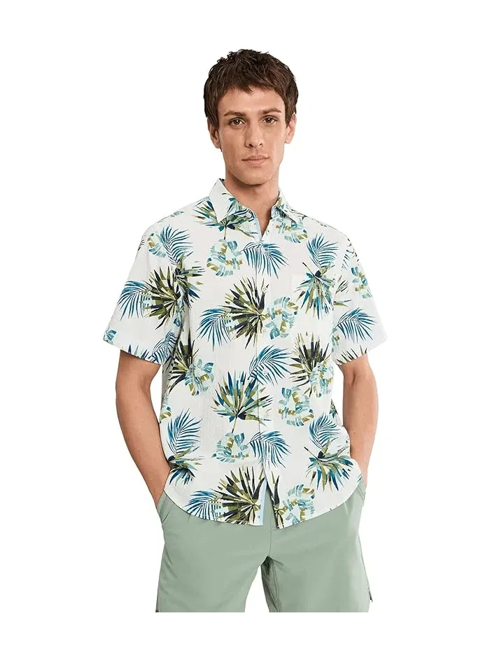 Рубашка с цветочным принтом Nova Wave Frond Mosaic Tommy Bahama