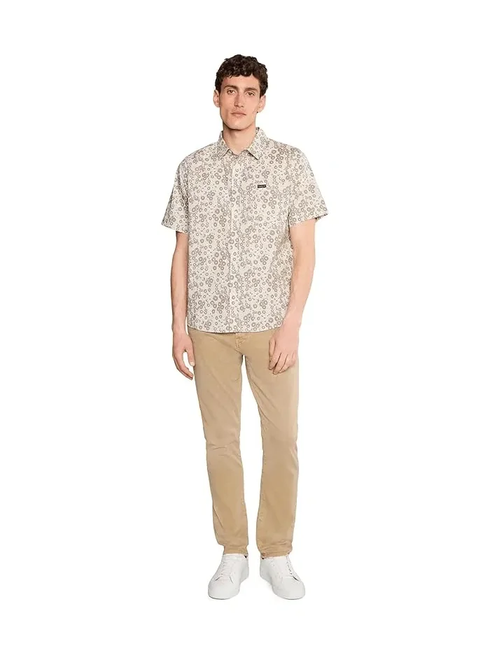 Рубашка с принтом Ditsy Daze Classic Quiksilver — изображение 2 из 5, серый