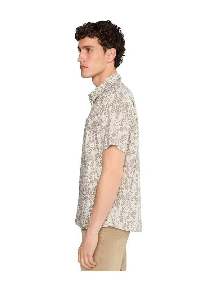 Рубашка с принтом Ditsy Daze Classic Quiksilver — изображение 3 из 5, серый