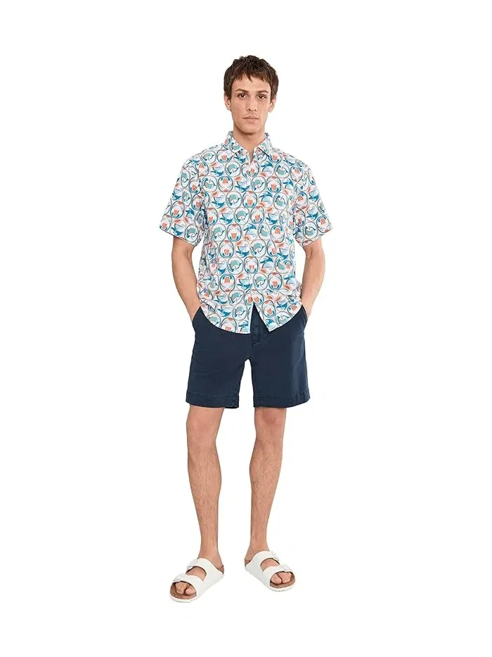 Рубашка с цветочным принтом Nova Wave Glass Half Full Tommy Bahama — изображение 2 из 5, белый