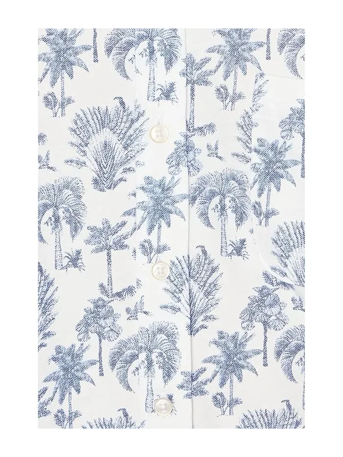 Рубашка повседневная San Lucio Island Tapestry Tommy Bahama, Cobalt Sea — изображение 5 из 5, кобальт