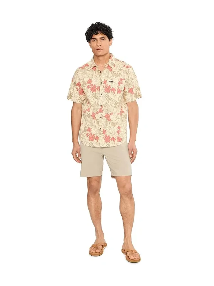 Рубашка с принтом Jetty Bloom Quiksilver — изображение 2 из 5, белый