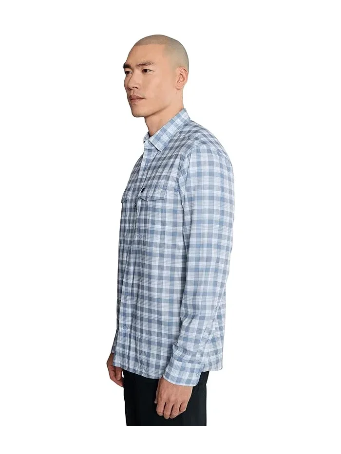 Рубашка Performance Harbor клетка Permit Vineyard Vines — изображение 3 из 5, летний вечер