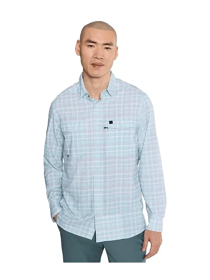 Рубашка Performance Harbor клетка Permit Plaid Vineyard Vines — изображение 1 из 5, белый