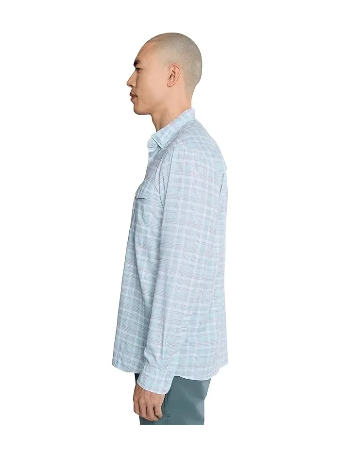 Рубашка Performance Harbor клетка Permit Plaid Vineyard Vines — изображение 3 из 5, белый
