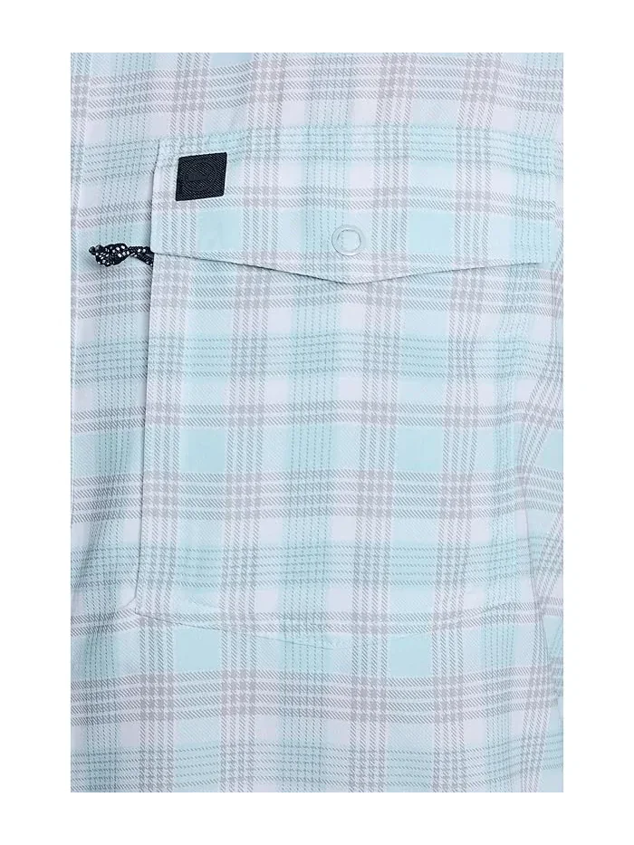 Рубашка Performance Harbor клетка Permit Plaid Vineyard Vines — изображение 5 из 5, белый