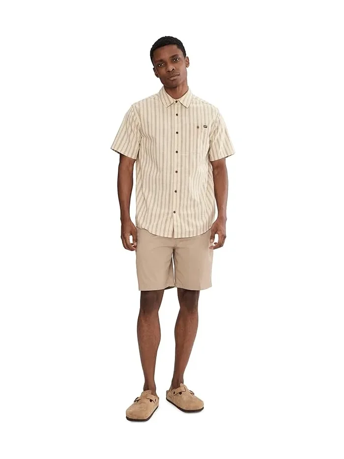 Рубашка с полосками Lido Stripe Hurley — изображение 2 из 5, кость