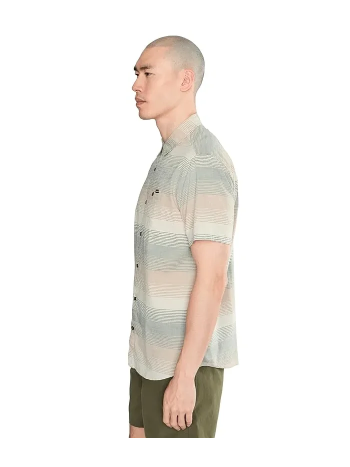 Рубашка с полосками Lido Stripe Hurley — изображение 3 из 5, белый