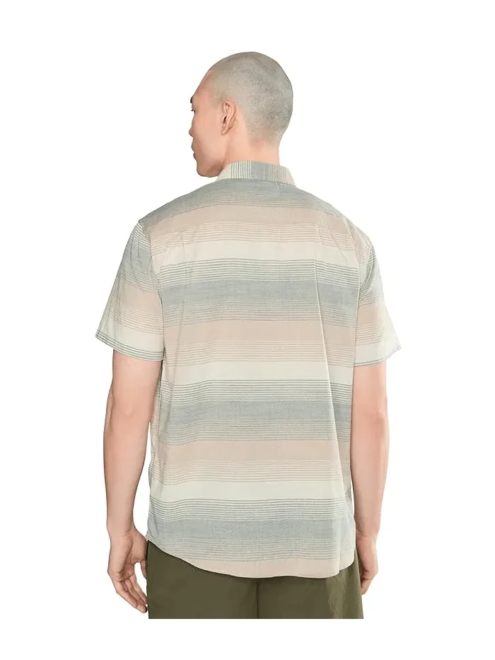 Рубашка с полосками Lido Stripe Hurley — изображение 4 из 5, белый