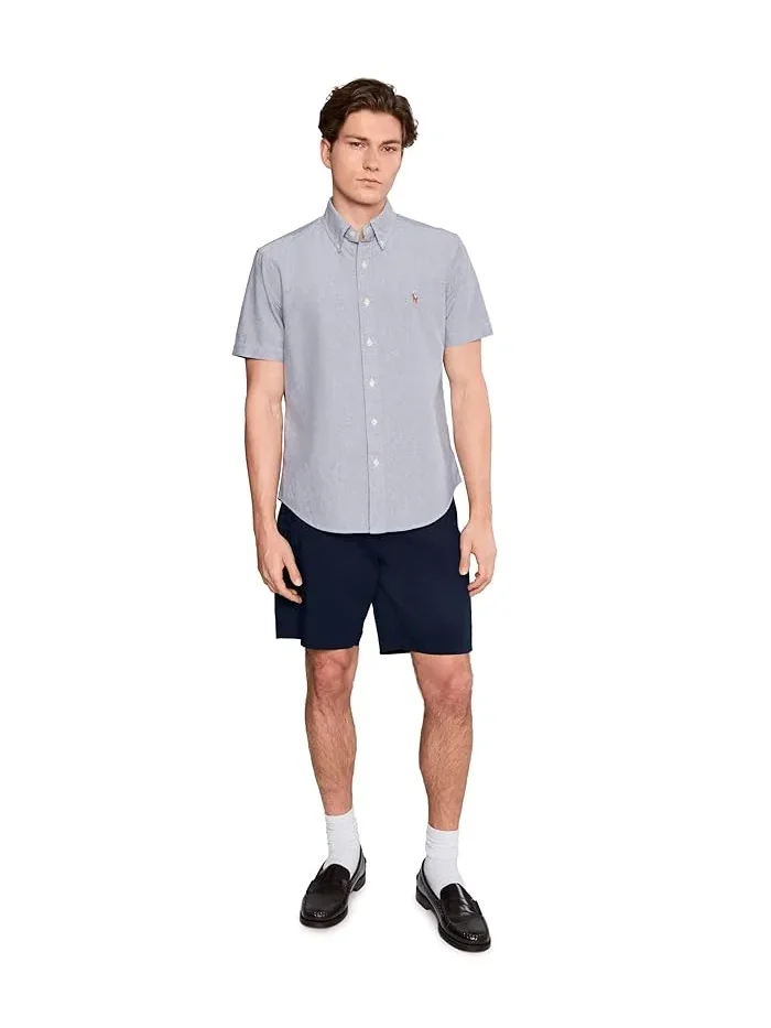 Рубашка Classic Fit Oxford Polo Ralph Lauren — изображение 2 из 5, темно-синий