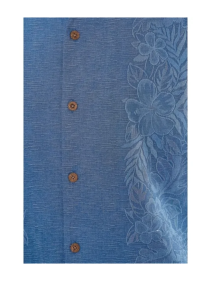 Рубашка кампи из жаккарда Kona Luxe Border Tommy Bahama — изображение 5 из 5, винный