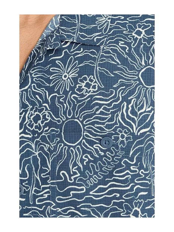 Рубашка с защитой от солнца Salathe Sun Shirt Royal Robbins — изображение 5 из 5, синий