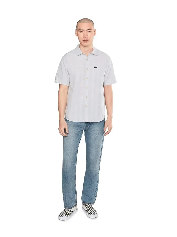 Рубашка повседневная Dobby Stripe Classic Woven Quiksilver, Micro Chip — изображение 2 из 5, микросхема