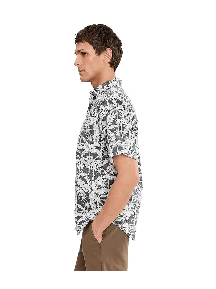 Рубашка повседневная Nova Wave Nero Palms Tommy Bahama — изображение 3 из 5, черный