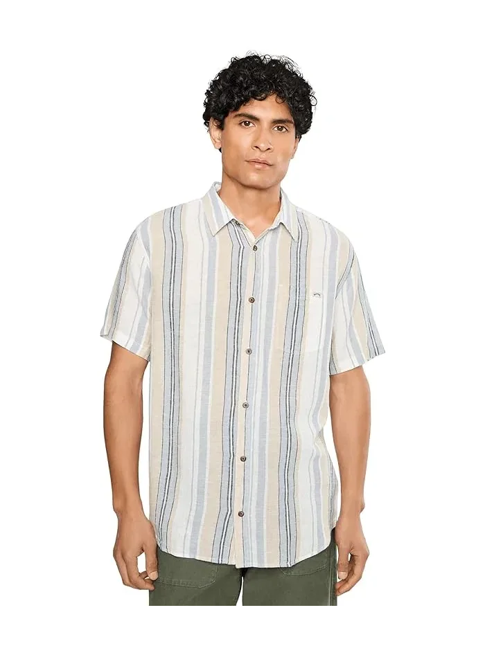 Рубашка с полосками All Day Stripe Billabong — белый