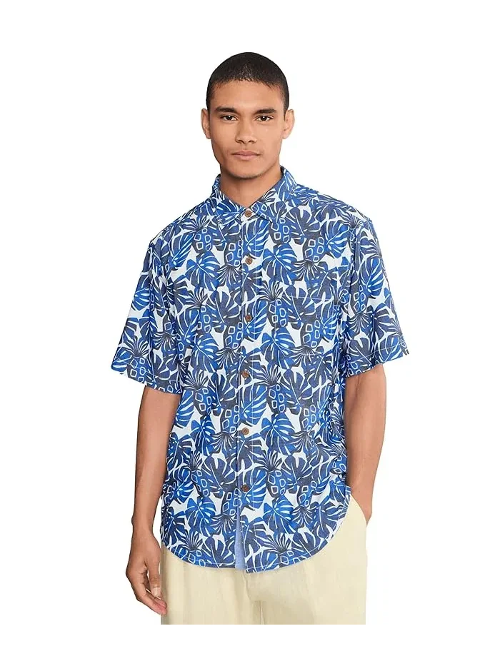 Рубашка повседневная с принтом Coastal Ease Pina Party Tommy Bahama — изображение 1 из 5, песчаник