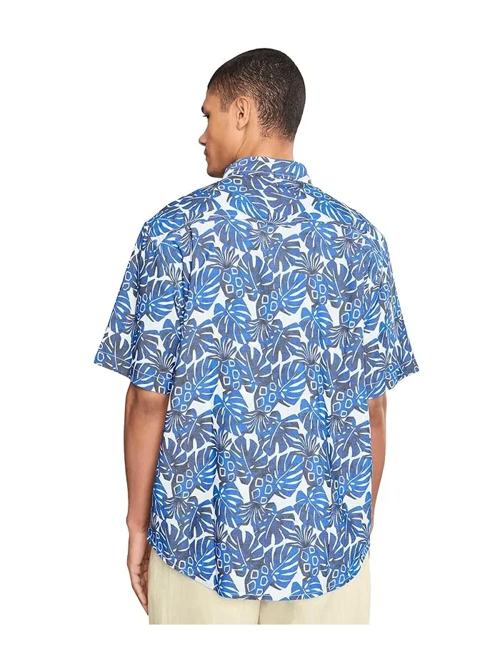 Рубашка повседневная с принтом Coastal Ease Pina Party Tommy Bahama — изображение 4 из 5, песчаник