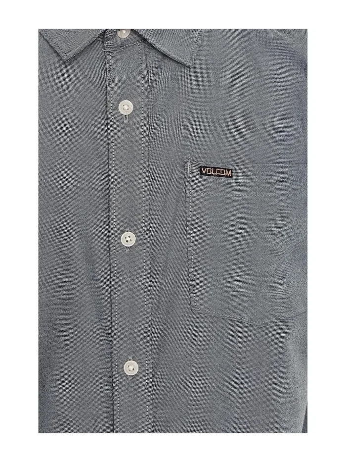 Рубашка повседневная Everett Oxford II Volcom — изображение 5 из 5, черный