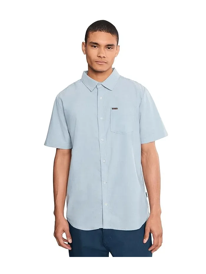 Рубашка оксфорд Everett Oxford II Volcom — изображение 1 из 5, индиго