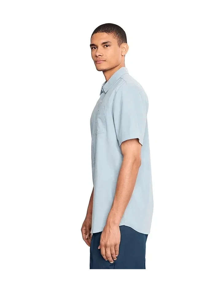 Рубашка оксфорд Everett Oxford II Volcom — изображение 3 из 5, индиго