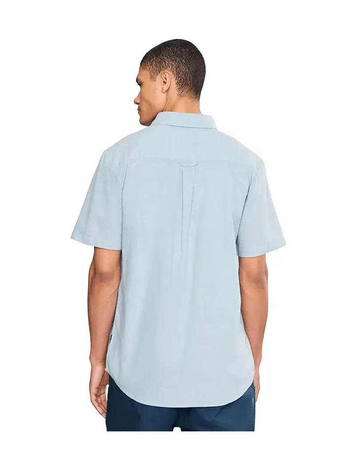 Рубашка оксфорд Everett Oxford II Volcom — изображение 4 из 5, индиго