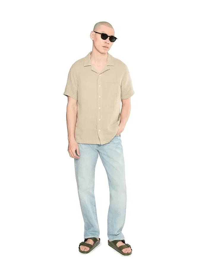 Рубашка Cloud Gauze L.L.Bean — изображение 2 из 5, речной камень