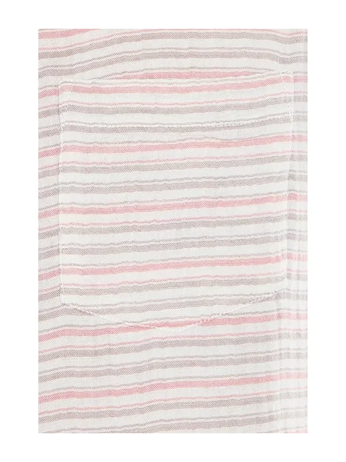 Рубашка Cloud Gauze короткий рукав L.L.Bean — изображение 5 из 5, серебристый синий