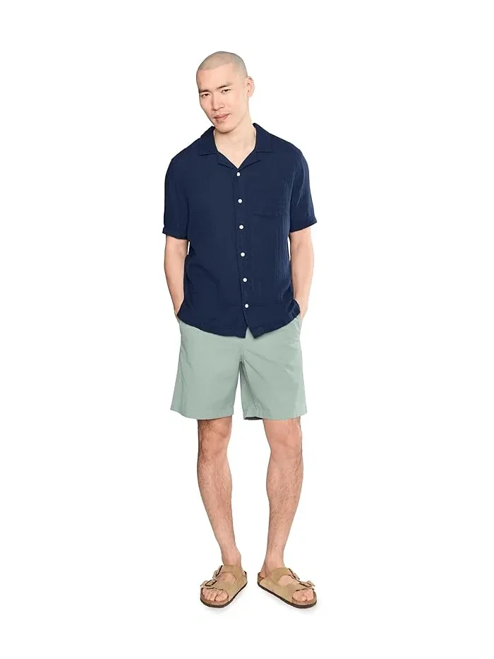Рубашка хлопковая Cloud Gauze Shirt L.L.Bean — изображение 2 из 5, классический темно-синий