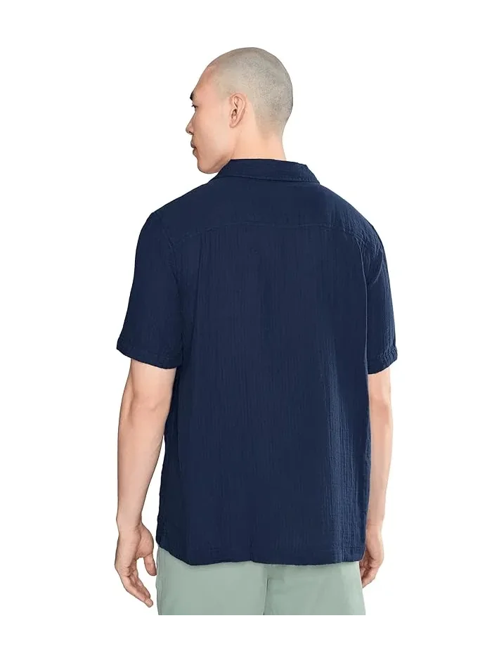 Рубашка хлопковая Cloud Gauze Shirt L.L.Bean — изображение 4 из 5, классический темно-синий