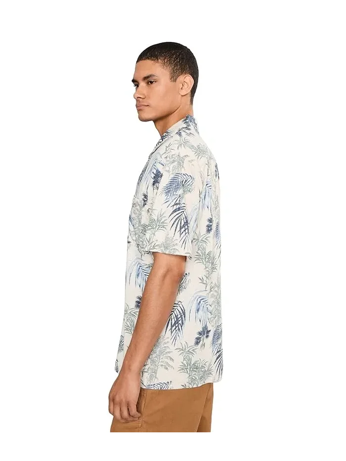Рубашка Vista Mar Bravo Beach Camp Tommy Bahama — изображение 3 из 5, серебряный