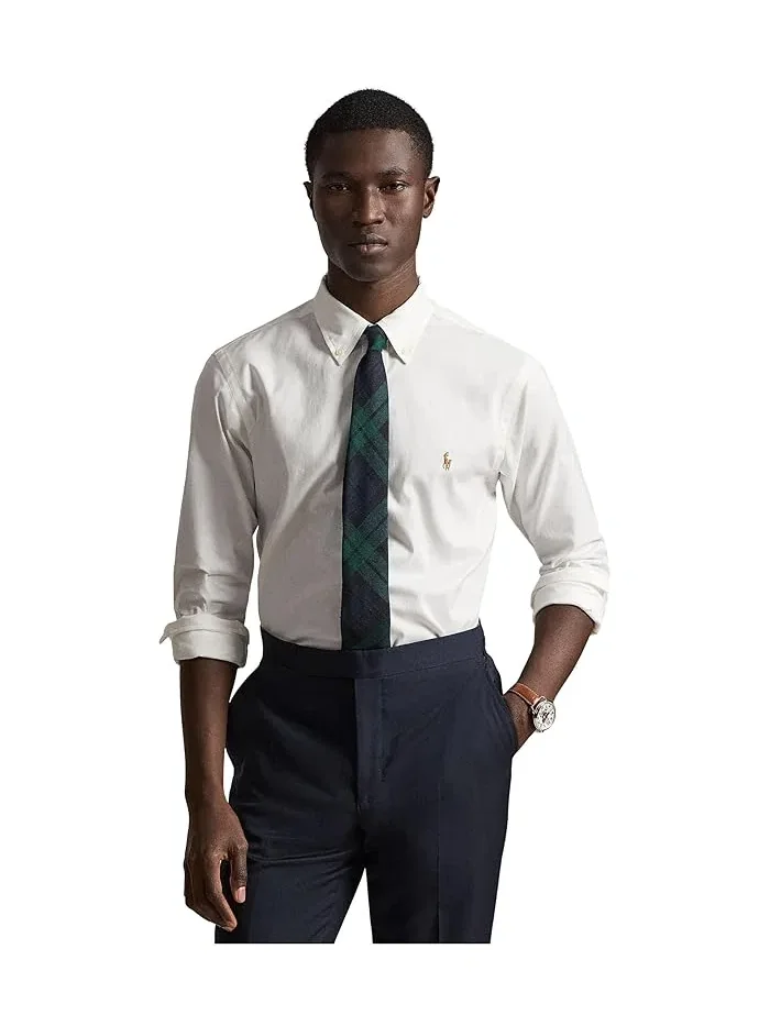 Рубашка оксфордская классическая Polo Ralph Lauren — изображение 1 из 4, белый