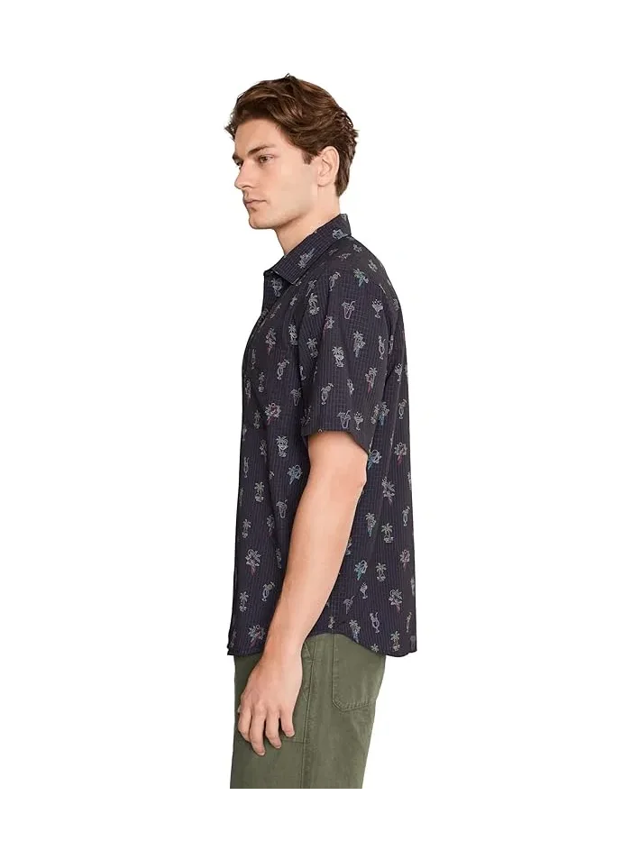 Рубашка повседневная Bahama Coast Neon Sips Tommy Bahama — изображение 3 из 5, черный