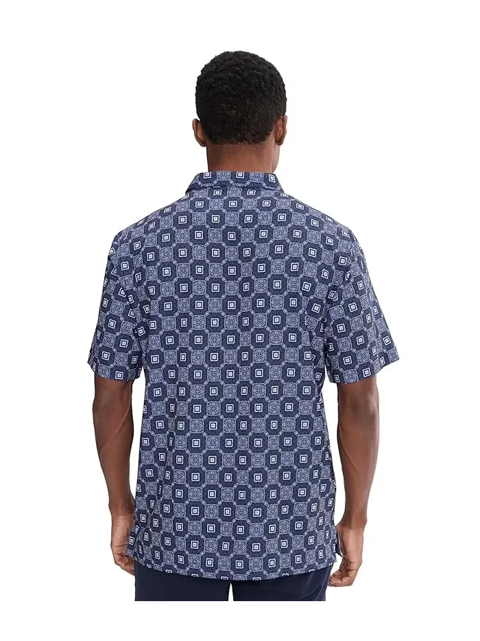 Рубашка с принтом Bahama Coast Barcelo Tiles Tommy Bahama — изображение 4 из 5, затмение