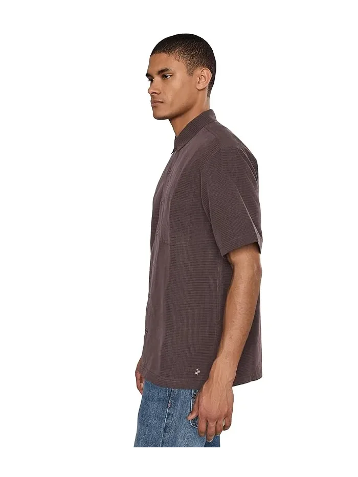Рубашка с коротким рукавом Desert Pucker Dry Royal Robbins — изображение 3 из 5, коричневый