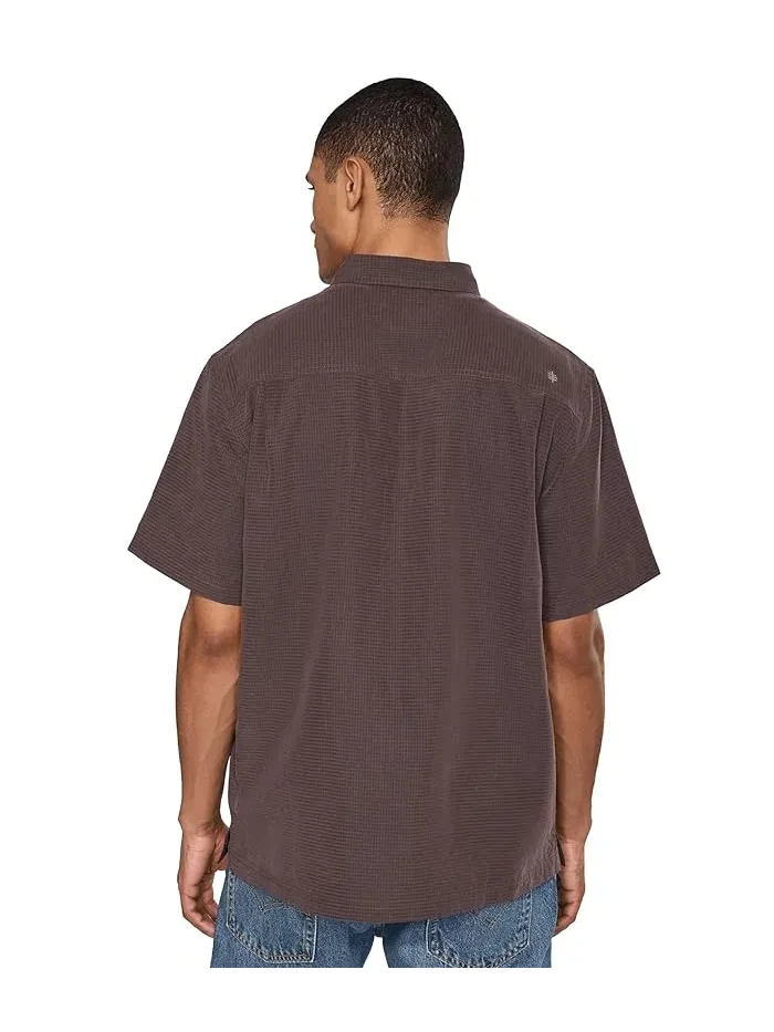 Рубашка с коротким рукавом Desert Pucker Dry Royal Robbins — изображение 4 из 5, коричневый