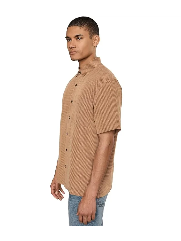 Рубашка повседневная Desert Pucker Dry Short Sleeve Royal Robbins — изображение 3 из 5, пекан