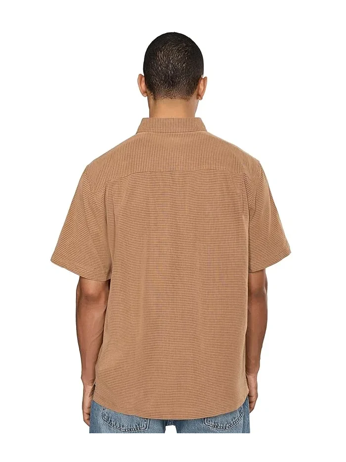 Рубашка повседневная Desert Pucker Dry Short Sleeve Royal Robbins — изображение 4 из 5, пекан