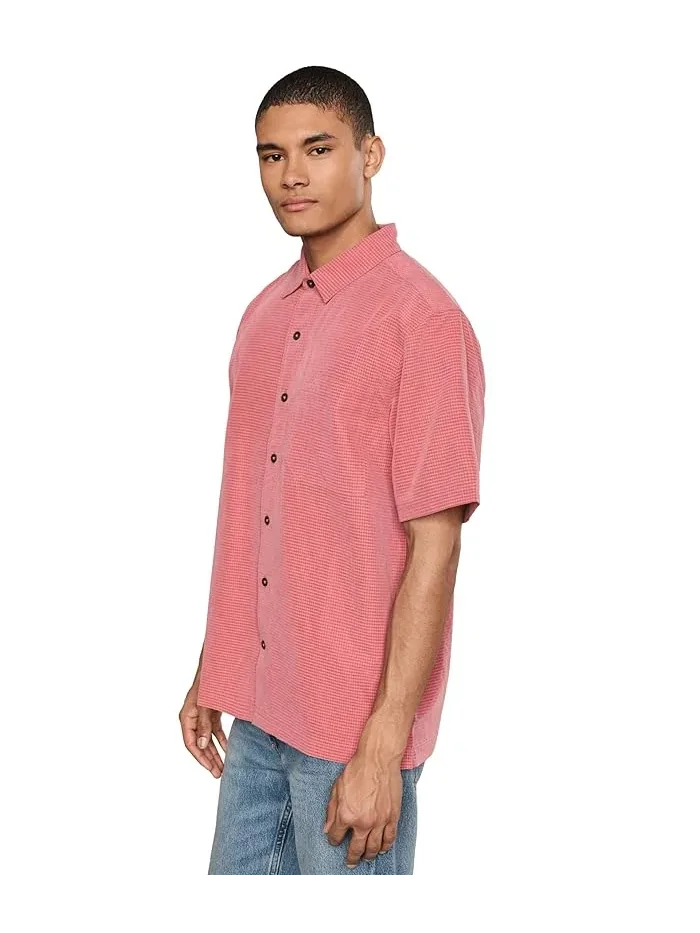Рубашка повседневная Desert Pucker Dry Short Sleeve Royal Robbins — изображение 3 из 5, серый
