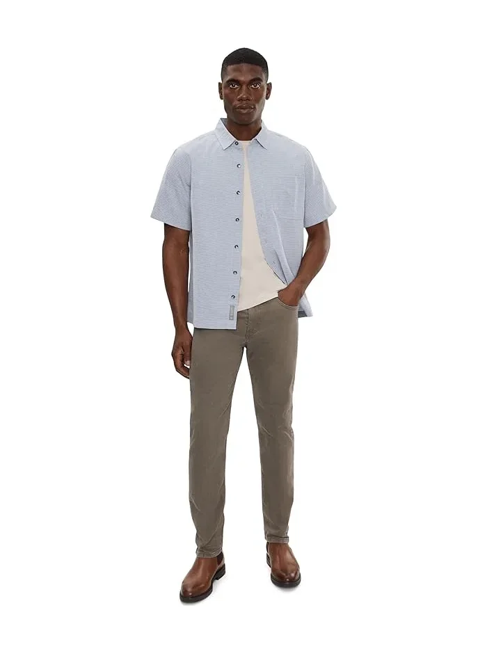 Рубашка повседневная Desert Pucker Dry Short Sleeve Royal Robbins — изображение 2 из 5, синий
