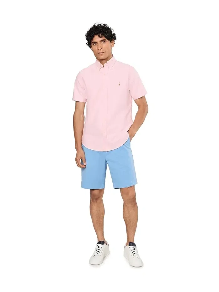 Рубашка Oxford Classic Fit Polo Ralph Lauren — изображение 2 из 5, розовый